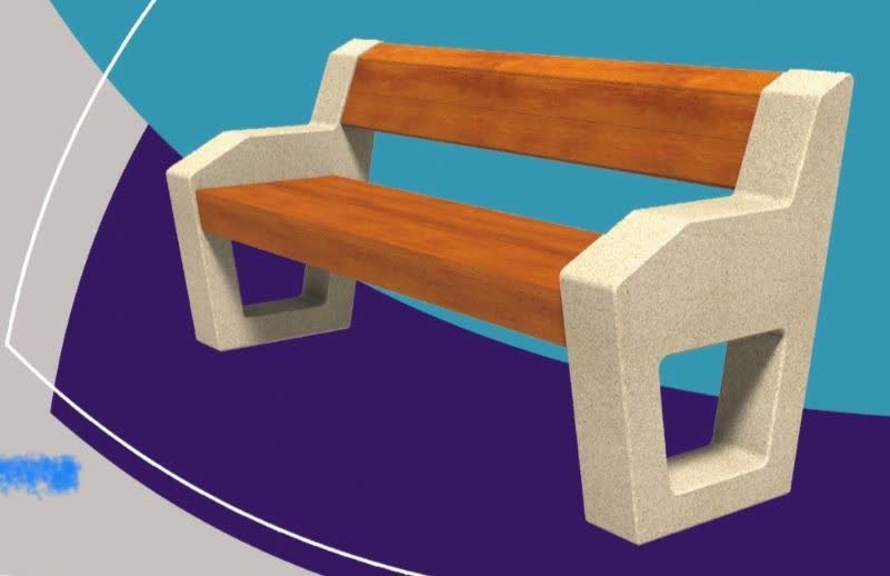 نیمکت چوبی ساده + موجود در اندازه و مدل های مختف